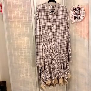 Free People Causal Ruffled Dress